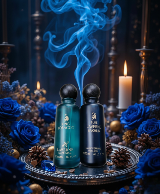 BLUE LAVERNE BAKHUR AND KING (COMBO)